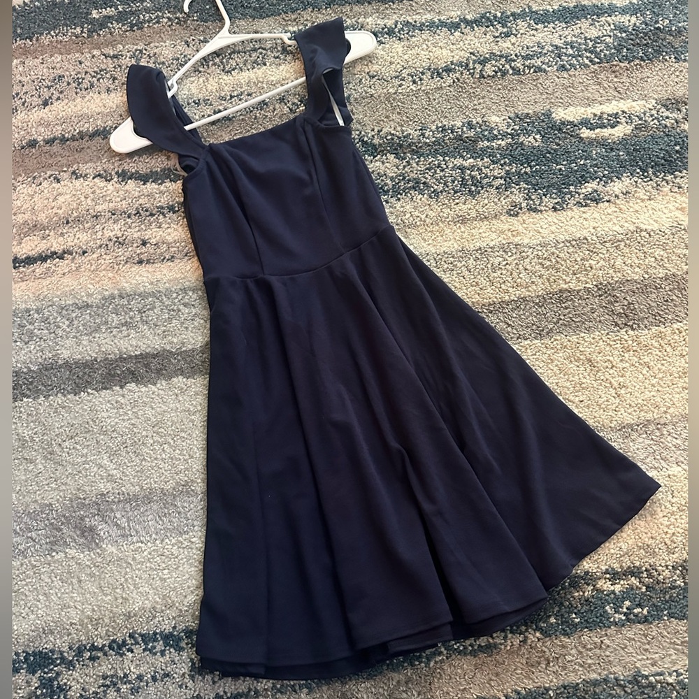 Daisy may Navy Blue Mini Dress